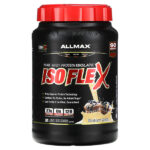 ISOFLEX®, чистый изолят сывороточного протеина, со вкусом голубики, 907 г (2 фунта) — ALLMAX