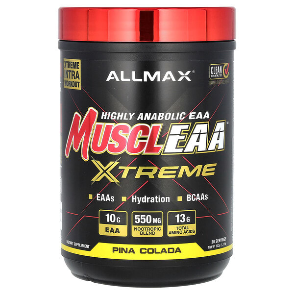 amx23003_v_8.jpg MUSCLEAA™ Xtreme, пина-колада, 532 г (1,17 фунта) — ALLMAX