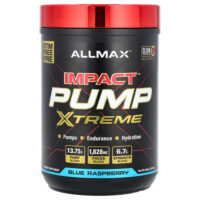 Impact™ Pump Xtreme, голубая малина, 465 г (1,02 фунта) — ALLMAX