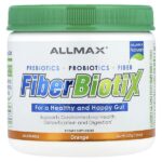 Fiber BiotiX, апельсин, 207 г (7,3 унции) — ALLMAX