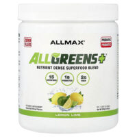 ALLGREENS+®, лимон и лайм, 246 г (8,68 унции) — ALLMAX