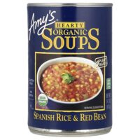 Hearty Organic Soups, испанский рис и красная фасоль, 416 г (14,7 унции) — Amy's