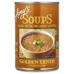 Soups, с золотистой чечевицей, 408 г (14,4 унции) — Amy's