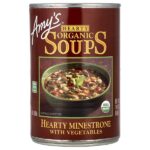 органические сытные супы, минестроне с овощами, 400 г (14,1 унции) — Amy's