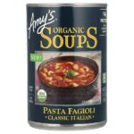 Organic Soups, паста фаджоли, классическая итальянская, 387 г (13,65 унции) — Amy's