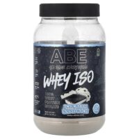 Whey ISO, сывороточный протеин, мороженое для сэндвичей, 907 г (2 фунта) — ABE