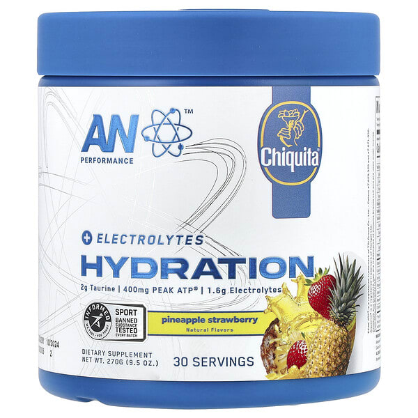 anh20760_v_80.jpg Hydration, ананас и клубника, 270 г (9,5 унции) — AN Supps