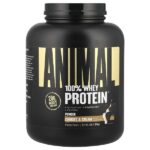 100% Whey Protein™, порошок из сывороточного протеина Whey Protein™, печенье и сливки, 1,81 кг (4 фунта) — Animal