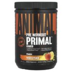 Порошок Primal™ перед тренировкой, персиковый, 475 г (1,04 фунта) — Animal