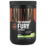 Fury® Essentials, предтренировочный комплекс, киви и лайм, 510 г (17,98 унции) — Animal