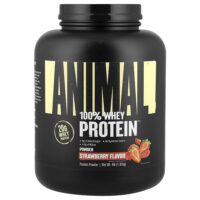 100% порошок Whey Protein™, со вкусом клубники, 1,81 кг (4 фунта) — Animal