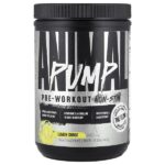 Pump™, предтренировочный комплекс без стимуляторов, со вкусом лимона, 442 г (15,59 унции) — Animal