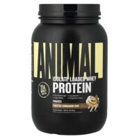 Isolate Loaded Whey Protein™, порошок из сывороточного протеина, со вкусом булочки с корицей, 907 г (2 фунта) — Animal