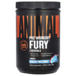Fury Essentials, предтренировочный комплекс, со вкусом голубого мороженого, 483 г (1,06 фунта) — Animal