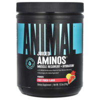 Juiced Aminos в порошке, фруктовый пунш, 375 г (13,2 унции) — Animal