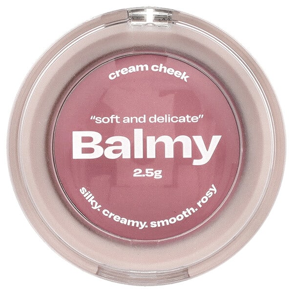 anv94438_v_22.jpg Balmy Cream, крем для щек, № 2, клубничное молоко, 2,5 г (0,08 унции) — alternativestereo