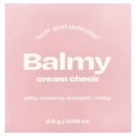 Balmy Cream, крем для щек, № 2, клубничное молоко, 2,5 г (0,08 унции) — alternativestereo — изображение 2