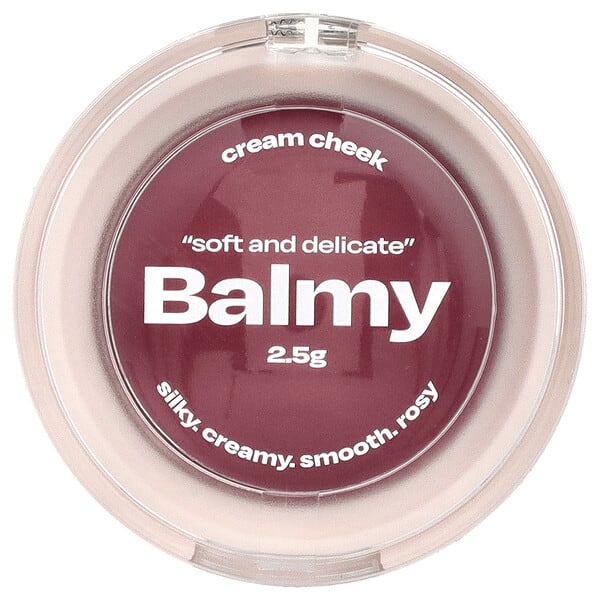 anv94443_v_22.jpg Balmy Cream, крем для щек, № 6, сливовый джем, 2,5 г (0,08 унции) — alternativestereo