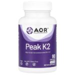 Peak K2, 90 вегетарианских капсул — Advanced Orthomolecular Research AOR
