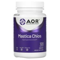 мастика Хиос, 400 мг, 120 капсул — Advanced Orthomolecular Research AOR