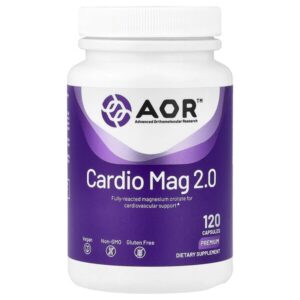 Cardio Mag 2.0, 120 растительных капсул — Advanced Orthomolecular Research AOR