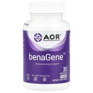 BenaGene™, 30 капсул — Advanced Orthomolecular Research AOR