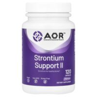 Strontium Support II, 120 вегетарианских капсул — Advanced Orthomolecular Research AOR