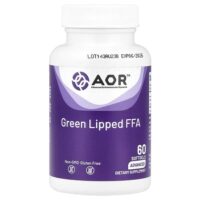 Green Lipped FFA, 60 капсул (50 мг в 1 капсуле) — Advanced Orthomolecular Research AOR