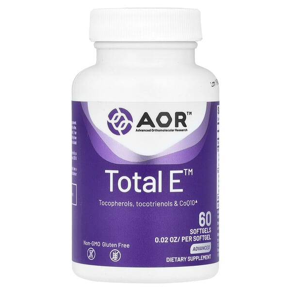 aor08309_v_54.jpg Total E™, 60 капсул — Advanced Orthomolecular Research AOR