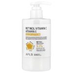 Retinol Vitamin C, лосьон для тела с витамином E, 300 мл (10,14 жидк. Унции) — APLB