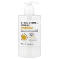 Retinol Vitamin C, лосьон для тела с витамином E, 300 мл (10,14 жидк. Унции) — APLB