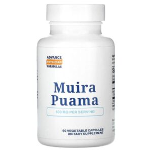 муира пуама, 500 мг, 60 вегетарианских капсул — Advance Physician Formulas