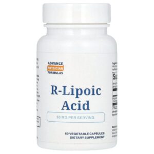 R-липоевая кислота, 50 мг, 60 капсул — Advance Physician Formulas