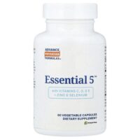 Essential 5™ с витаминами C, D, E, цинком и селеном, 60 растительных капсул — Advance Physician Formulas