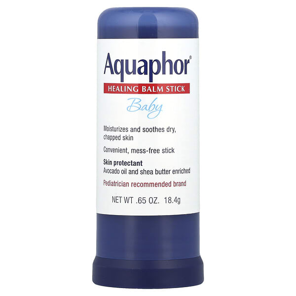aqp03125_v_30.jpg Baby, лечебный бальзам, без отдушек, 18,4 г (0,65 унции) — Aquaphor
