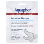 восстанавливающая маска для ног, 1 пара, 20 мл (0,7 жидк. унции) — Aquaphor