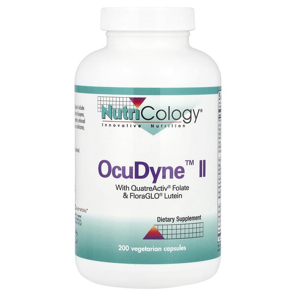 arg51080_v_43.jpg OcuDyne™ II, 200 вегетарианских капсул — Nutricology
