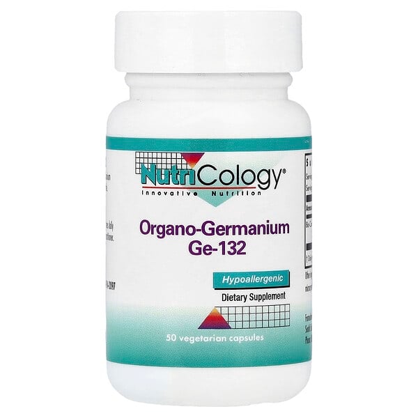 arg51290_v_14.jpg органо-германий Ge-132, 50 вегетарианских капсул — Nutricology