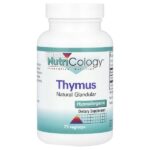 тимус, 0,5 г, 75 растительных капсул — Nutricology