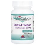 Delta-Fraction, токотриенолы, 75 капсул (50 мг в каждой капсуле) — Nutricology