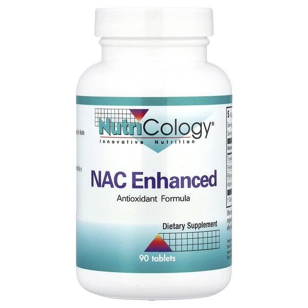 arg55960_v_40.jpg NAC Enhanced, 90 таблеток — Nutricology