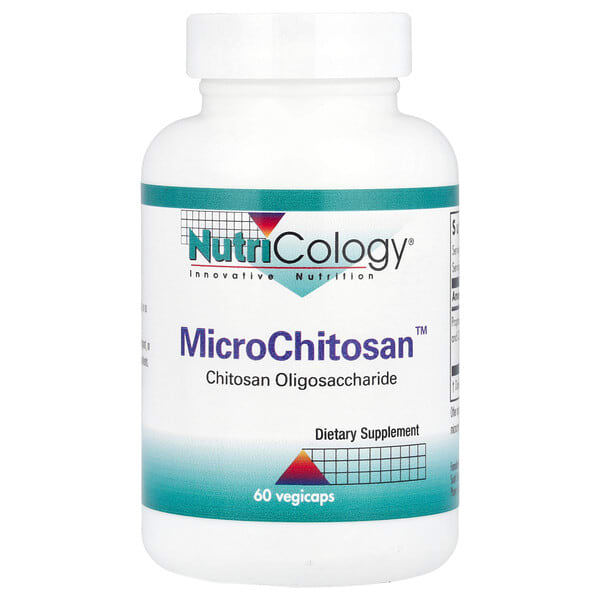 arg55990_v_56.jpg MicroChitosan™, олигосахарид хитозана, 60 растительных капсул — Nutricology