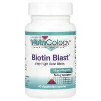 Biotin Blast®, 100 мг, 90 вегетарианских капсул — Nutricology