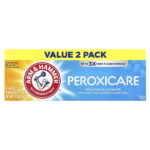 PeroxiCare, Deep Clean, зубная паста против кариеса с фтором, чистая мята, двойная упаковка, 170 г (6,0 унций) каждая — Arm & Hammer — изображение 2