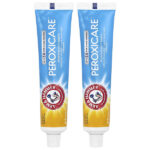 PeroxiCare, Deep Clean, зубная паста против кариеса с фтором, чистая мята, двойная упаковка, 170 г (6,0 унций) каждая — Arm & Hammer