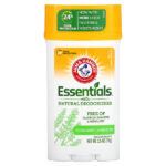 Essentials, дезодорант с натуральными дезодорирующими компонентами, широкий стик, розмарин и лаванда, 71 г (2,5 унции) — Arm & Hammer