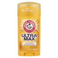 UltraMax, твердый дезодорант-антиперспирант, без запаха, 73 г (2,6 унции) — Arm & Hammer