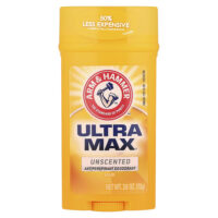 UltraMax, твердый дезодорант для мужчин, без запаха, 2,6 унции (73 г) — Arm & Hammer