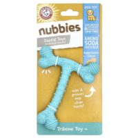 Nubbies, стоматологическая игрушка для массажа десен, Tribone, арахисовое масло, 1 шт. — Arm & Hammer