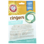 Ringers, лакомство для свежести дыхания для зубов собак, средний, мята, 5 шт., 175 г (6,2 унции) — Arm & Hammer — изображение 2